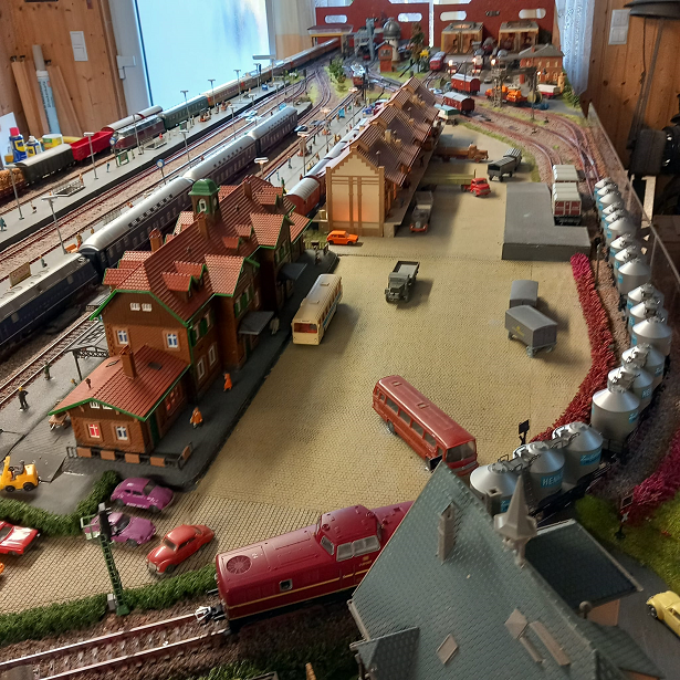 Umgehung des Bahnhofs